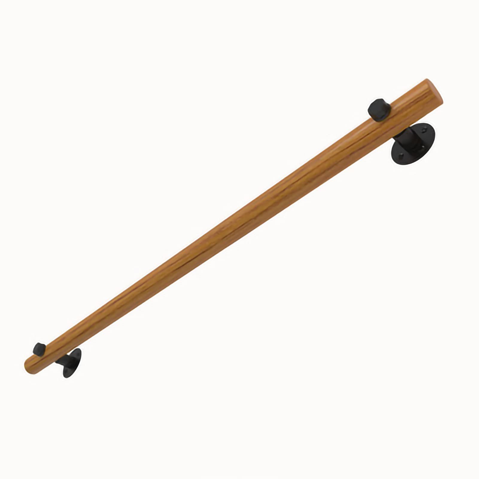 Main courante en bois massif pour escalier intérieur de loft