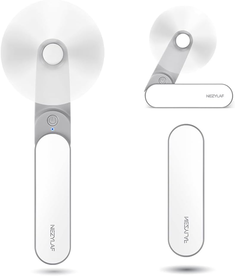 Portable mini handheld Fan, small Rechargeable Personal Fan for 9-15 Hours Runtime, Pocket Design for Travel/Women Essentials/vacation/beach/vacation/airplane/disney