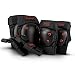Flybar Knee Pads, Elbow Pads and Wrist Guards Protective Safety Gear Set - Multi Sport Protection for Skateboarding, BMX, Pogoing, Inline Skating, Scooter - Youth, Teen & Adult Sizes (Medium)