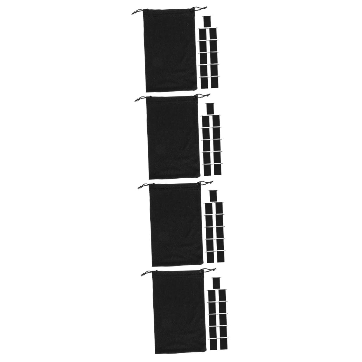 Toddmomy Tasche Für Skibrillen Beutel Brillentasche Kordelstring Brillenetui Hart Sonne Aufbewahrung Von Schneebrillen Tasche Für Schneebrillen Superfeine Faser Schwarz