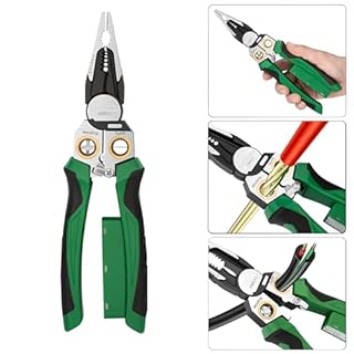 Elettricista Professionista Spelafili E Pinza Da Taglio Con Ergonomico Per Taglio Sicuro Pulito Industriale Facile Da Usare Elettricista Professionale Strumento Spelafili