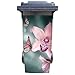 whmyz DIY 3D motyl z kwiatami usuwalne wodoodporne naklejki naklejki na śmieci kosz na śmieci pokrywa naklejki plakat 120 litrów 240 litrów-37x82 cm (dla 240 litrów)