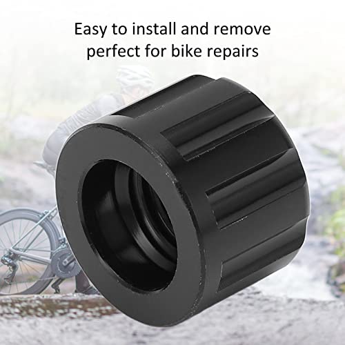 Écrou d'essieu traversant VTT 1.5mm en alliage d'aluminium usiné - 2