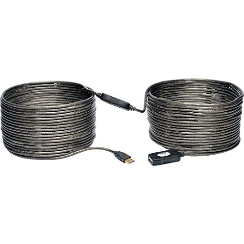 Tripp Lite USB 2.0 Hi-Speed Active Extension Repeater Cable (A M/F) 20 Meter (65-ft.) (U026-20M)