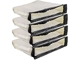 Baldwin BA3964(4) Bag Air Filter Elements  4-Pack  Oil-Wetted Media, Size 22 L  18 34 W  5 H 
