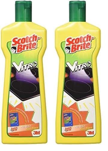 Scotch-Brite Limpiador Vitrocerámica 250ml (2 Paquetes)