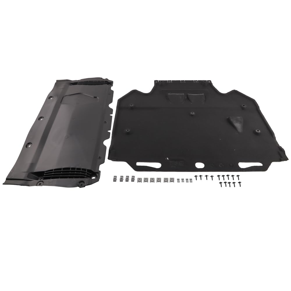 maXpeedingrods Unterfahrschutz Motorschutz Einbausatz Vorne Unten für Audi A6 C7 2010-2018 4G0863822B 4G0863822C