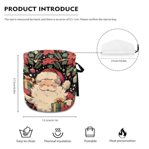 Image of Tea Pot Dust Cover with Drawstring, Teapot Cozy Breakfast Warmer | Tea Pot Dust Cover Built with Adjustable Drawstring Works as Teapot Cozy Reducing Heat Loss and Preventing Dust