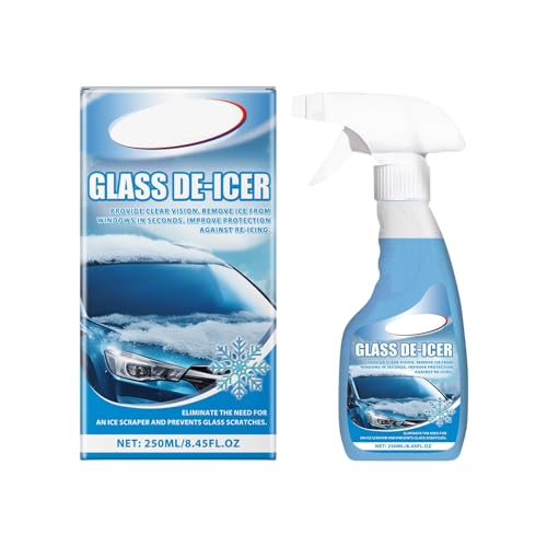 Montesy Windshield deicer Sprayer Ideal for Car Windscreens, Headlights Glass Deicer Car Deicing Snow Antifreeze Sprayer