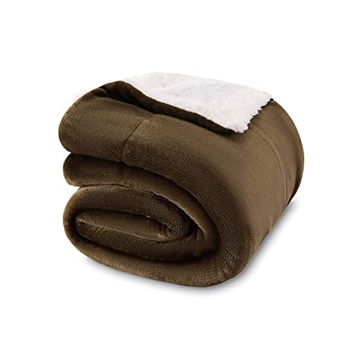 NANPIPER Baby Sherpa Blanket,Warm Toddler Throw Blanket,Soft Newborn Fleece Blanket for Winter (Military Olive Green,30x40 inches)