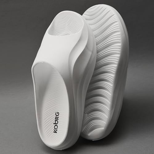 Image of KOBURG Milan Slides for Men| Stylish Trending | Comfortable | Super soft | Lightweight | EVA Sole | Casual Slider | Slippers | Flip Flops for Men KF-484