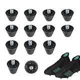 12PCS Replacement Football Studs Black Football...
