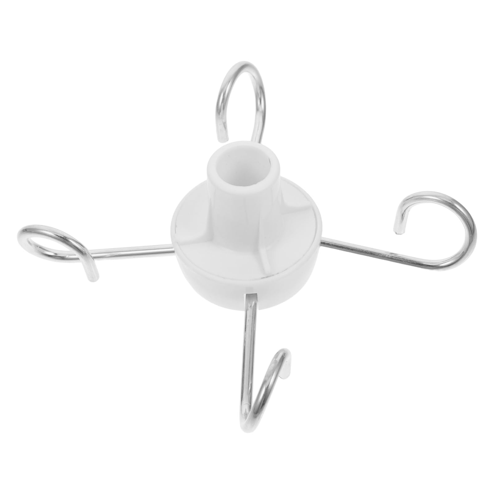 Crochet pour Perfusion Médicale en Plastique et Fer pour Support de Goutte | Crochet à Perfusion, Compatible Porte-flacons et Supports de Perfusion, Usage Médical et Hospitalier