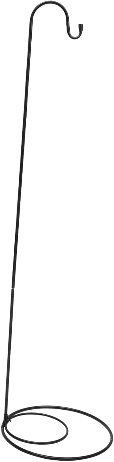 Unomor Rust Shepherd Hook Outdoor Decor Garden Stake Hanger Hooks for Hanging Plants