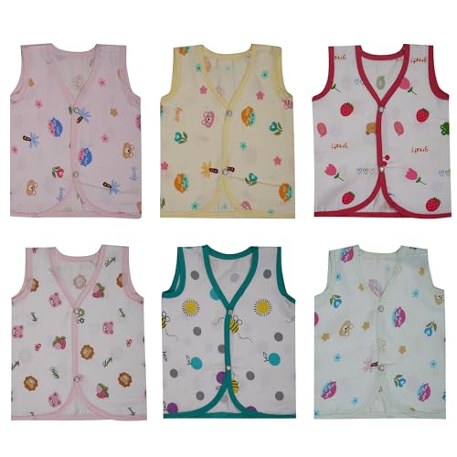 Image of V2M Cotton Jhabla New Born Baby Clothes