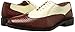 Giorgio Brutini Men's 210074-9 Oxford, Mid Brown/Bone, 8.5
