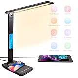 💡 【Ahorro de energía y cuidado de la vista】 Adoptando la tecnología LED más avanzada, puede ahorrar hasta un 90% de energía en comparación con la luz de escritorio tradicional. Con 40 cuentas LED superiores para emitir una luz suave, estable y sin parpadeo, que es amigable para sus ojos, ideal para el hogar, la oficina, el dormitorio de la universidad y la escuela.
