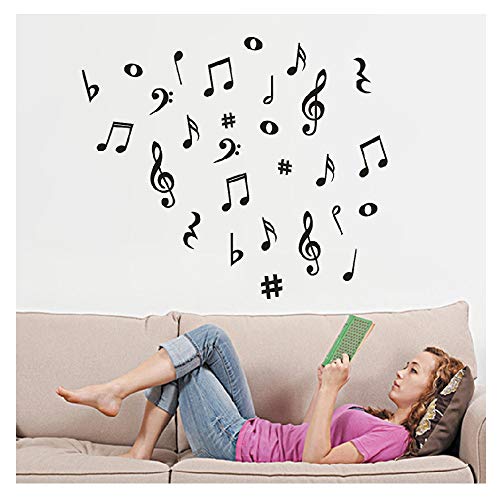 Dinglong Note de Musique Amovible Art Vinyle Mural Home Decor Chambre Stickers Muraux