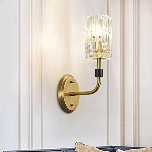 Luminaire Géométrique en Métal et Verre Transparent Applique E14