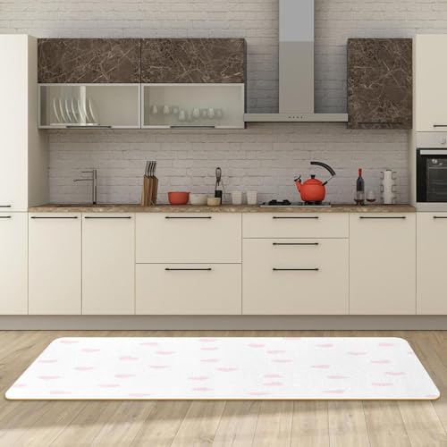 Alfombrillas de cocina lavables para suelos limpios pack de 2 tapetes 3