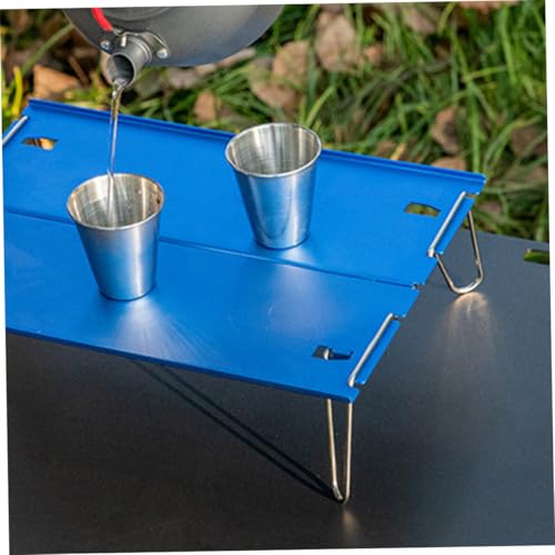 Table camping pliante en aluminium legere pour ne plus manger au sol - 6