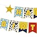 Cartoon Toy Birthday Happy Banner And Garland Cartoon Story Party Decoration Supplies Baby Shower Cartoon Story Party Supplies And Provisions Birthday Background Indoor And Outdoor Decoration