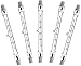 EBDcom 118mm 150W Halogen Bulb (5 Pack) Dimmable 118mm J-Type 150W 110-130V R7S Base J Type T3 118mm Double Ended Halogen Light Bulbs for Study,Work