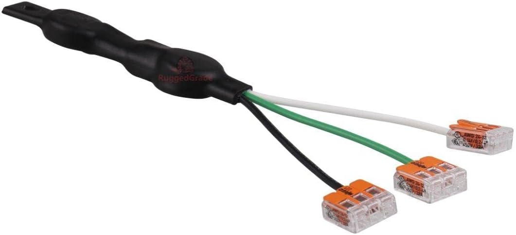 RuggedGrade 10KV Surge Protection Device - Add-On for LED Fixtures - 100-277VAC Compatible - Outdoor Lighting Accessory