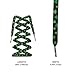 WIRESTER 1 Pair Durable Outdoor Climbing Shoelaces Fashion Shoestrings for Boots, Work Boots, Hiking Shoes, Sneakers, Sport Shoes - Shamrock Clover Leaves