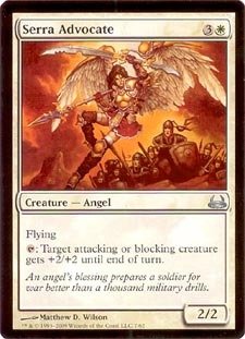 Magic The Gathering - Serra Advocate - Duel Decks: Anthology