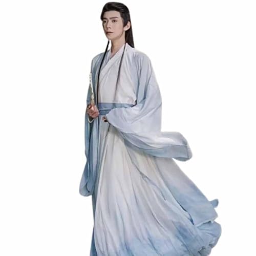 Large Size 2XL Chinese Hanfu Costume For Men Women Halloween Carnival Cosplay Costume Party Outfit (S to M weight 40-62.5kg)