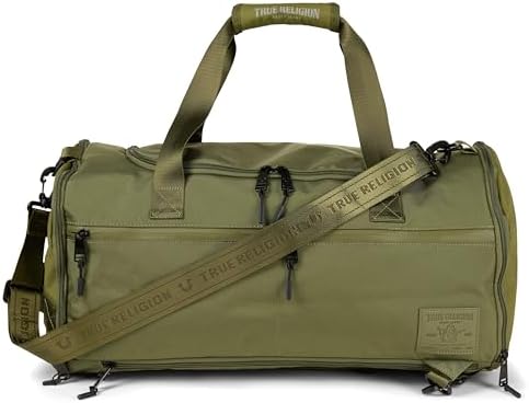 True Religion Duffle Backpack for Travel, Convertible Duffel Gym ...