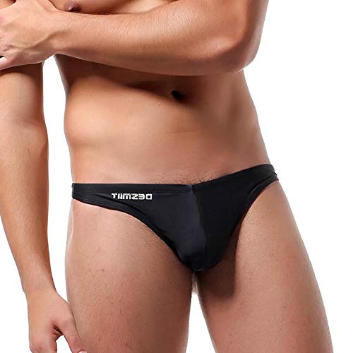 Men's Modern Sexy Swimwear Solid Bikini Cut Muscular Man Swim Briefs3