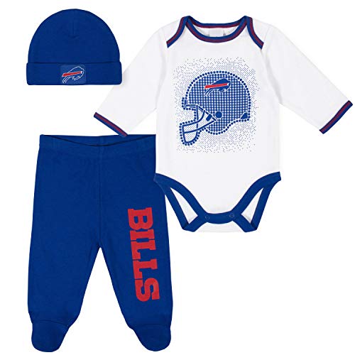 Image of Gerber Unisex Baby NFL Team Footed Pant and Bodysuit Gift Set
