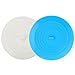 V-TOP Tub Stopper 2 Pack, Silicone Drain Plug Sinks Stopper Flat Suction Cover for Kitchen Bathroom and Laundry 6 inches