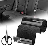 Bateya Gewebe-Reparaturband für Segeltuch Markise 10x200 cm Flicken Selbstklebend Stoff Autositz Reparatur Stoffklebeband für Sofa Bürostuhl Risse oder Löcher in Stoff Zelt Segel- Schwarz