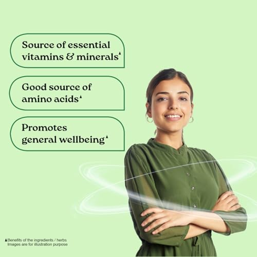 A TATA Product - Organic India Moringa Capsules - 60 Veg Caps, Essential Nutrition Superfood, Helps Naturally Boost Energy Level, Improves Stamina, Rich In Vitamins & Minerals, GMP & NPOP Certified Organic