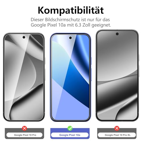 NEW'C Schutzfolie für Google Pixel 10a für Panzerglas – Ansicht 2