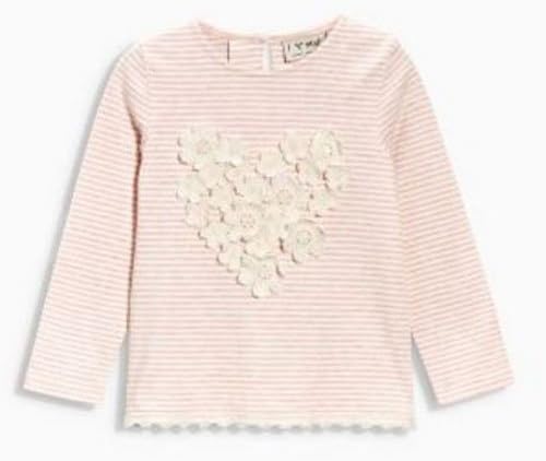 Amazon Next ネクスト Tシャツ キッズ 半袖 ボーダー レース 花 子供服 女の子 トップス 95 100 1 110 Tシャツ カットソー 通販