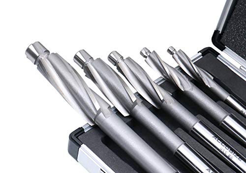 Accusize Industrial Tools 509S-0007+007M 14 Pc H.S.S. Premium Counterbore Set 3 Flute Straight Shank thumb #2