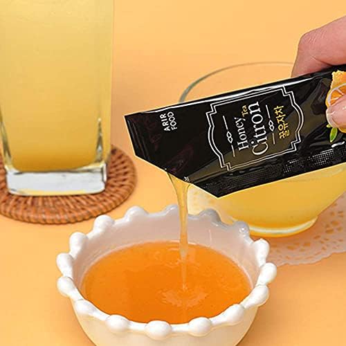 Korean Honey Yuza Citron Tea [korean Foods] Niskokaloryczny koncentrat Yuja Sticks, witamina C, ciesz się zawsze i wszędzie [JRND Foods] 20 paczek