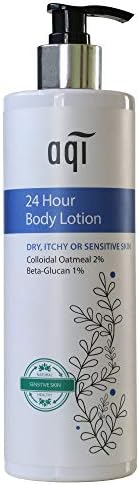 aqi Sensitive Skin Body Lotion - 2% Colloidal Oatmeal Lotion, Parabens & Sulfate Free Moisturizer for Men & Women, for Dry & Itchy Skin, Made in Australia - 16.91 fl oz