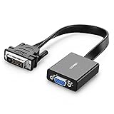 dvi-d auf vga converter Geeignet für Desktop,Laptop,Überwachungskamera und andere Geräte,die VGA Ausgang zu befestigen.Plug and Play, unterstützt für Windows 10/XP/7/8/vista, MAC OS 8.6/9 und so weiter.