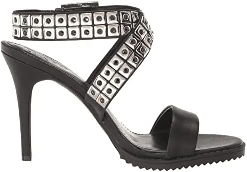 DKNY Women's Essential Open Toe Fashion Pump Heel Sandal Heeled, Black, 6.5 | Image 5