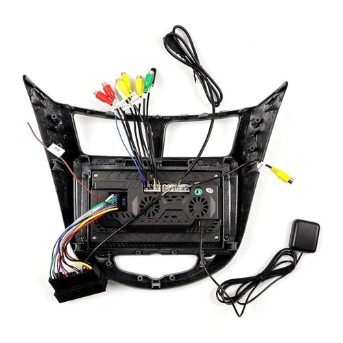 Image of 4+64G Android 15 Car Radio for Hyundai Accent 2012 2013 2014 2015 2016 2017, 5G WiFi 9 inch IPS Touch Screen Double Din Car Stereo with Wireless Carplay Android Bluetooth Backup Camera FM RDS Mirror Link