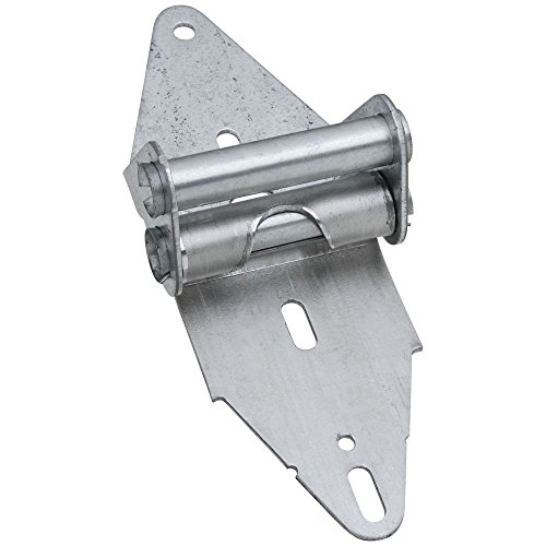 National Hardware N280-214 V7611 Hinge #4 in Galvanized,7-3/8