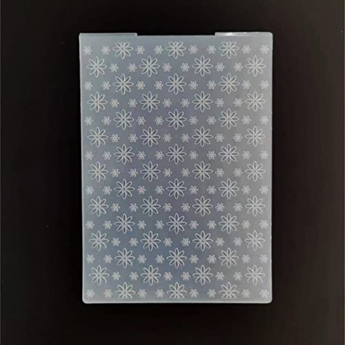 Wooyangfun 1Pc Flower Leaves Background Embossing Folder For Card Making Floral Diy Plastic Scrapbooking Photo Album Card Paper Diy Craft Decoration Template Mold #TOP22