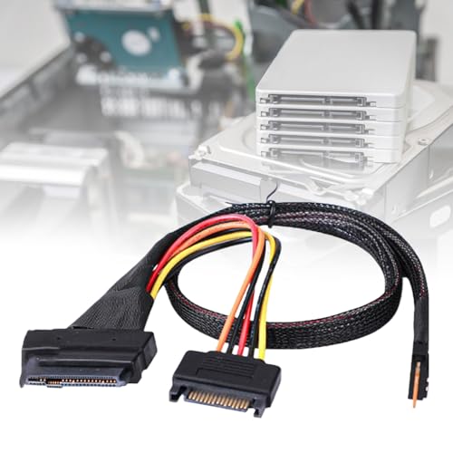 Cable adaptador SASs HDDs SFF8654 a SFF8639 de 12 Gbps para cruces de disco 2