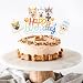 DazzJoy 25 Stück Happy Birthday Tortendeko Hunde Deko,Tortendeko Geburtstag Hunde Cake Topper Geburtstag,Happy Birthday Kuchendeko für Hundegeburtstag,Cupcake Topper für Hundeliebhaber