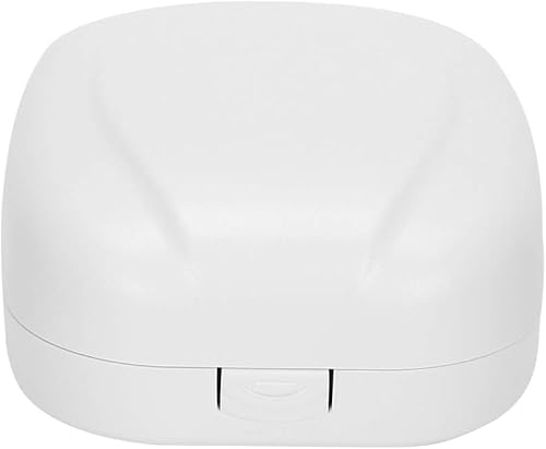 Miniatura 1 de Tbest Starkey Case Estuche rígido, para movilidad y vida diaria, impermeable, portátil, caja de almacenamiento portátil, color negro (blanco)